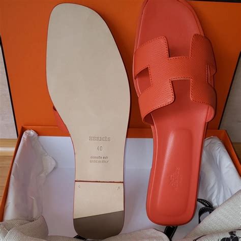 sandale oran hermes orange|oran sandals true to size.